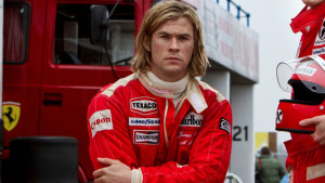 No Merchandising. Editorial Use Only. No Book Cover Usage Mandatory Credit: Photo by REX/Snap Stills (2628727c) Rush - (L to R) Chris Hemsworth as James Hunt and Daniel Bruhl as Niki Lauda Rush - 2013